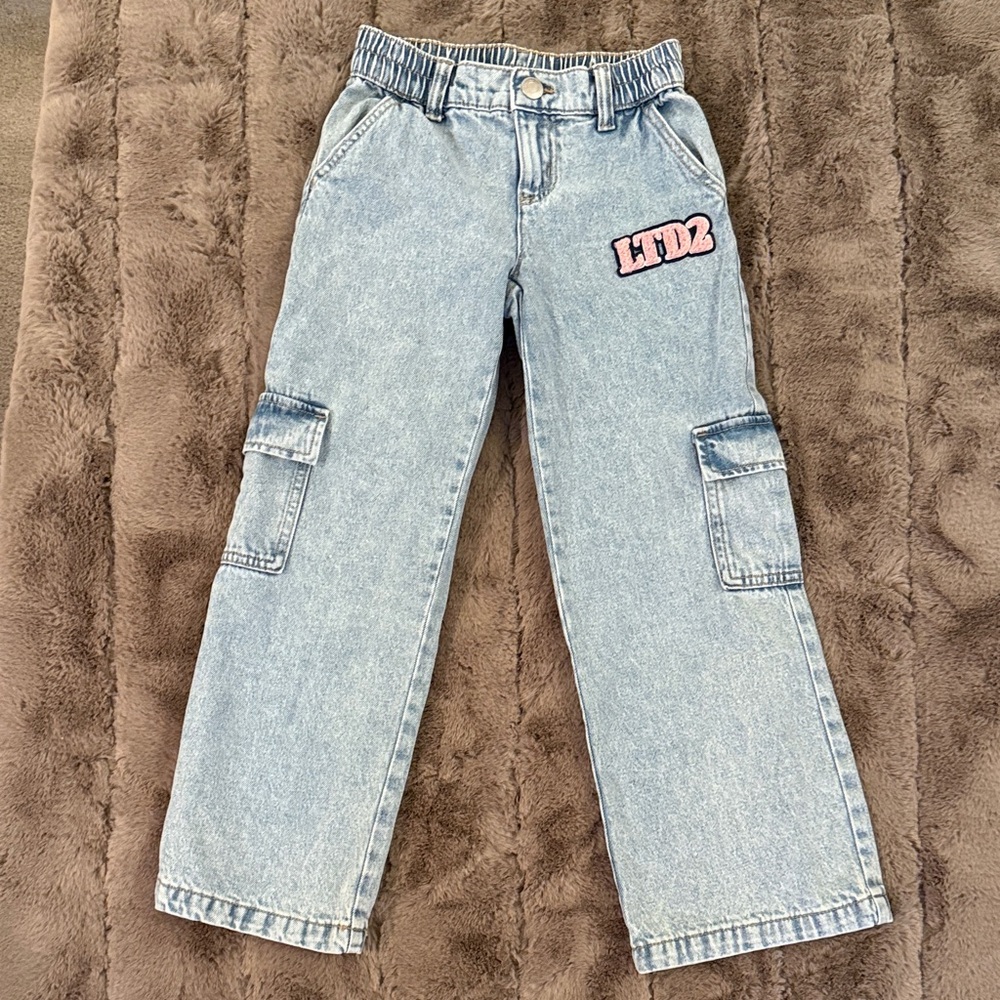 Limited Too Light Blue Wide Leg Jeans